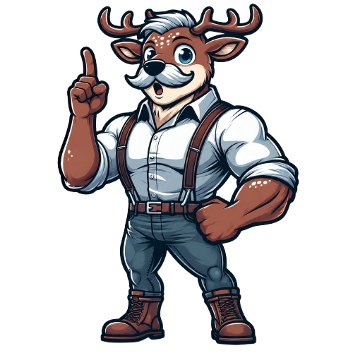 Mascotte Animathlon - Cerfs de couberpins